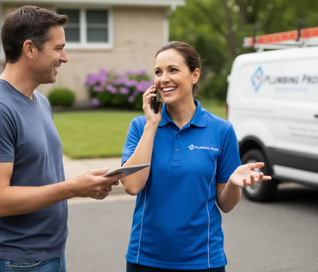 Grant Plumbing customer support in Becker